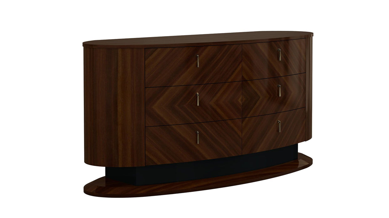 American Eagle Furniture - P109 Mahogany Finish Dresser - DS-P109 - GreatFurnitureDeal