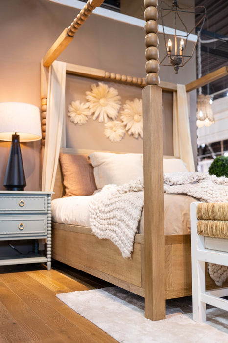 Bramble - Cholet Poster King Bed In Fruitwood - 28703FRW----- - GreatFurnitureDeal