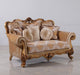 European Furniture - Cleopatra Luxury Loveseat in Golden Bronze - 47980-L - GreatFurnitureDeal