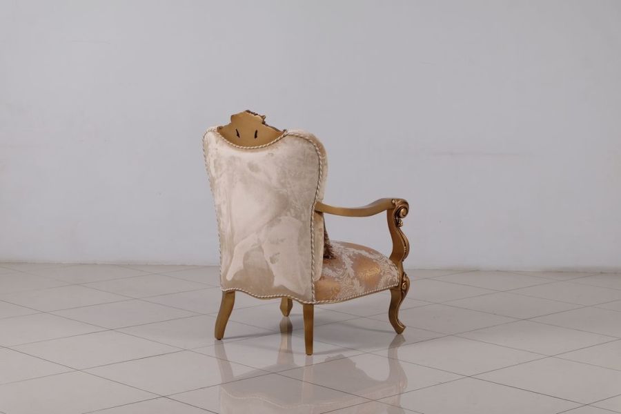 European Furniture - Golden Knights Luxury Chair in Golden Bronze - 4590-C - GreatFurnitureDeal