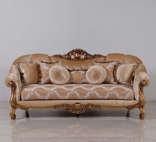European Furniture - Golden Knights Luxury Sofa in Golden Bronze - 4590-S - GreatFurnitureDeal