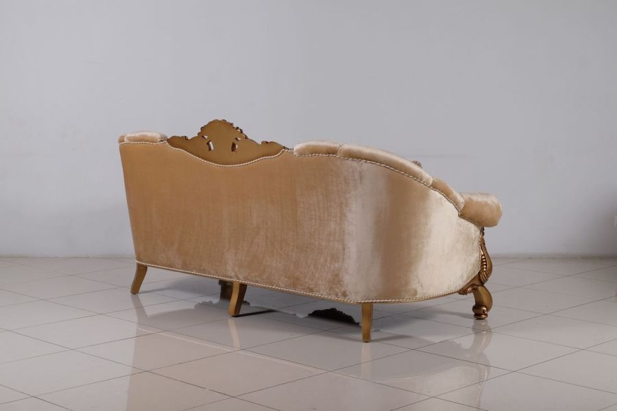 European Furniture - Golden Knights Luxury Sofa in Golden Bronze - 4590-S - GreatFurnitureDeal