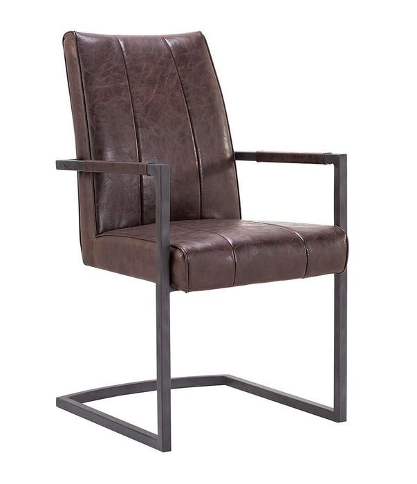 American Eagle Furniture - 1559B Brown Dining Chair - Set of 2 - CK-1559B-BR - GreatFurnitureDeal