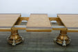 European Furniture - Emperador Dining Table in Gold - 42034-DT - GreatFurnitureDeal
