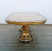 European Furniture - Emperador Dining Table in Gold - 42034-DT - GreatFurnitureDeal
