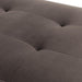 AICO Furniture - Decorative Dahlia Accent Bench in Chocolate/Gold - DUBS-421-BN - GreatFurnitureDeal
