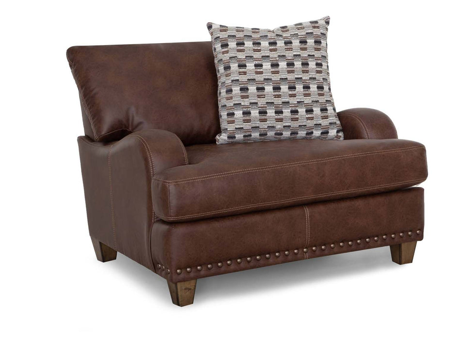 Franklin Furniture - 991 Dayton Sofa, Loveseat and Chair Set in Seattle Auburn - 99140-AUBURN-99120-AUBURN-99188-AUBURN - GreatFurnitureDeal