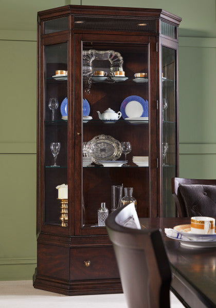 ART Furniture - Revival Display Cabinet in Napa Mahogany - 328240-1730 - GreatFurnitureDeal