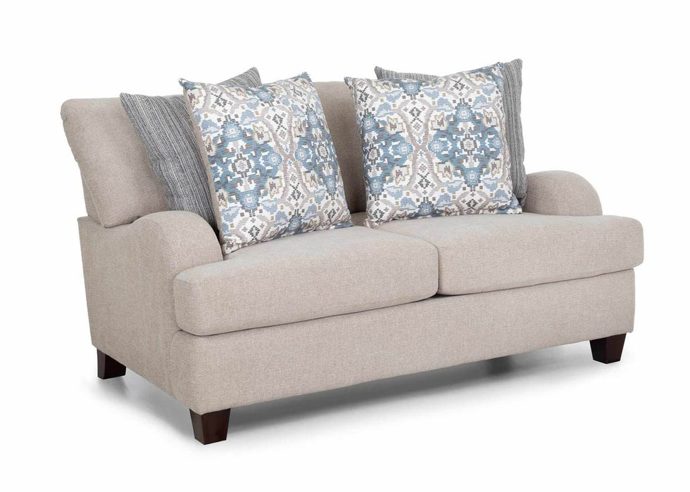 Franklin Furniture - 992 Nori Loveseat in Eugene Hemp - 99220-HEMP - GreatFurnitureDeal