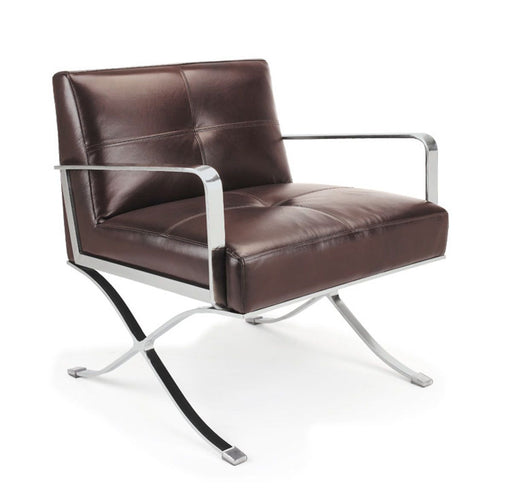 VIG Furniture - EC-011 Modern Leather Lounge Chair - VGBNEC-011 - GreatFurnitureDeal