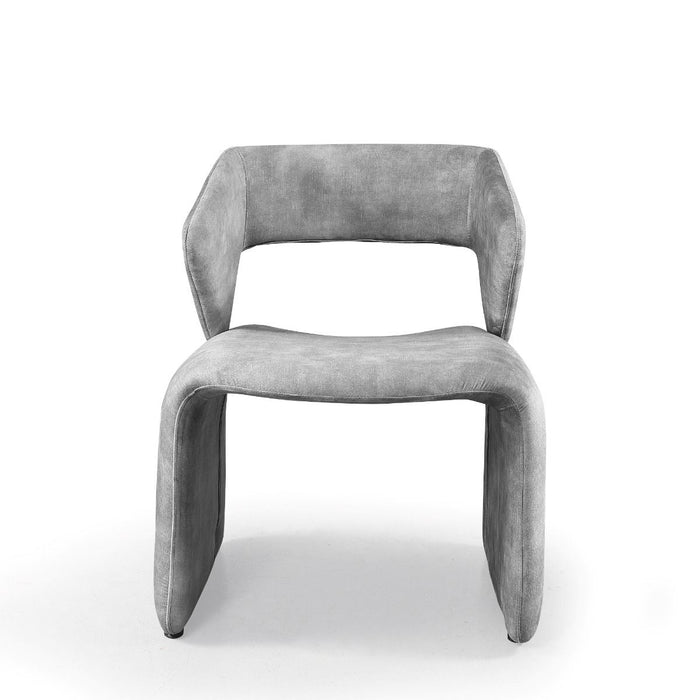 VIG Furniture - Modrest Modern Linus Accent Light Grey Chair - VGBN-EC-280-LG-CH - GreatFurnitureDeal