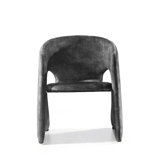 VIG Furniture - Modrest Modern Malvern Dark Grey Fabric Dining Chair - VGBN-EC-304-DG-DC - GreatFurnitureDeal