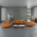 European Furniture - Cavour Chair Cognac Italian Leather - EF-12551-C - GreatFurnitureDeal