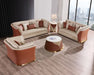European Furniture - Vogue End Table in Beige - Cognac - 27992-ET - GreatFurnitureDeal