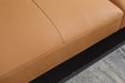 European Furniture - Tratto Loveseat Cognac Italian Leather - EF-37457-L - GreatFurnitureDeal