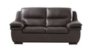 American Eagle Furniture - EK-B113 Dark Chocolate Genuine Leather 3 Piece Living Room Set - EK-B113-DC - SLC - GreatFurnitureDeal