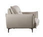 American Eagle Furniture - EK-D835 Ivory Genuine Top Grain Leather Chair - EK-D835-IV-CHR - GreatFurnitureDeal
