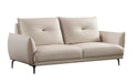 American Eagle Furniture - EK-D835 Ivory Genuine Top Grain Leather Sofa - EK-D835-IV-SF - GreatFurnitureDeal