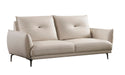 American Eagle Furniture - EK-D835 Ivory Genuine Top Grain Leather 2 Piece Sofa Set - EK-D835-IV-SL - GreatFurnitureDeal