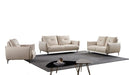 American Eagle Furniture - EK-D835 Ivory Genuine Top Grain Leather Sofa - EK-D835-IV-SF - GreatFurnitureDeal