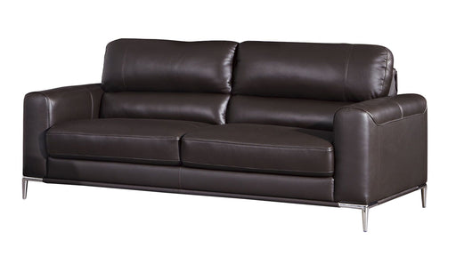 American Eagle Furniture - Ek016 2-Piece Living Room Set in Dark Chocolate - EK016-DC - GreatFurnitureDeal
