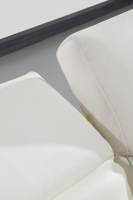 American Eagle Furniture - EK-L095 5-Piece Sectional Sofa in White - EK-L095M-W - GreatFurnitureDeal