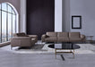 American Eagle Furniture - EK1302 Dark Tan Extra Long Leather Sofa - EK1302-DT-4S - GreatFurnitureDeal