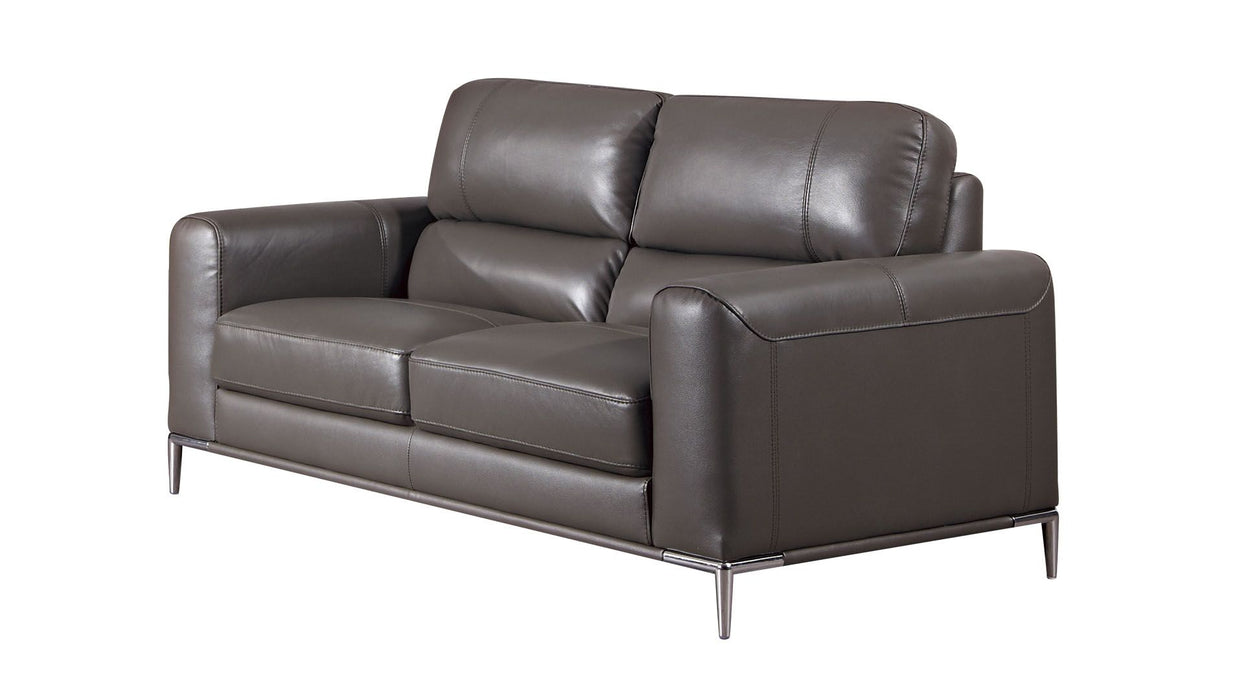 American Eagle Furniture - EK016 2-Piece Living Room Set in Taupe - EK016-TPE - GreatFurnitureDeal