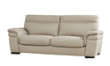 American Eagle Furniture - EK020 Light Gray Italian Leather 2 Piece Sofa SET - EK020-LG-SL - GreatFurnitureDeal