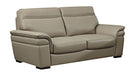 American Eagle Furniture - EK020 Tan Italian 3 Piece Living Room Set - EK020-TAN SLC - GreatFurnitureDeal