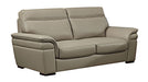 American Eagle Furniture - EK020 Tan Italian Leather 2 Piece Sofa SET - EK020-TAN-SL - GreatFurnitureDeal