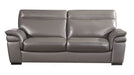 American Eagle Furniture - EK020 Taupe Italian Leather 3 Piece Living Room Set - EK020-TPE SLC - GreatFurnitureDeal