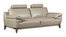 American Eagle Furniture - EK028 Tan Italian Full  Leather 2 Piece Sofa Set - EK028-TAN SL - GreatFurnitureDeal