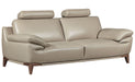 American Eagle Furniture - EK028 Tan Italian Full Leather Sofa - EK028-TAN-SF - GreatFurnitureDeal