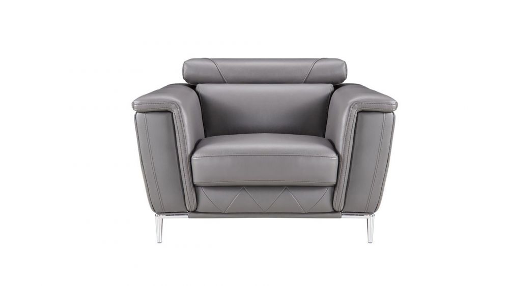 American Eagle Furniture - EK071 Gray Sofa Set - EK071 Gray 3PC SET - GreatFurnitureDeal