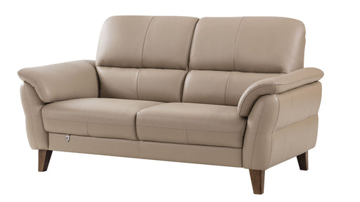 American Eagle Furniture - EK073 Tan Italian Leather 3 Piece Living Room Set - EK073-TAN SLC - GreatFurnitureDeal