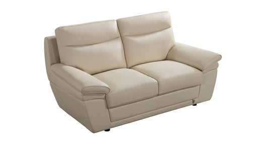 American Eagle Furniture - EK092 Cream Italian 3 Piece Living Room Set - EK092-CRM SLC - GreatFurnitureDeal