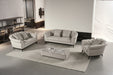 American Eagle Furniture - EK093 LIght Gray Italian Leather Sofa - EK093-LG-SF - GreatFurnitureDeal