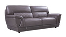 American Eagle Furniture - EK099 Dark Tan Italian Leather 2 Piece Sofa Set - EK099-DT SL - GreatFurnitureDeal