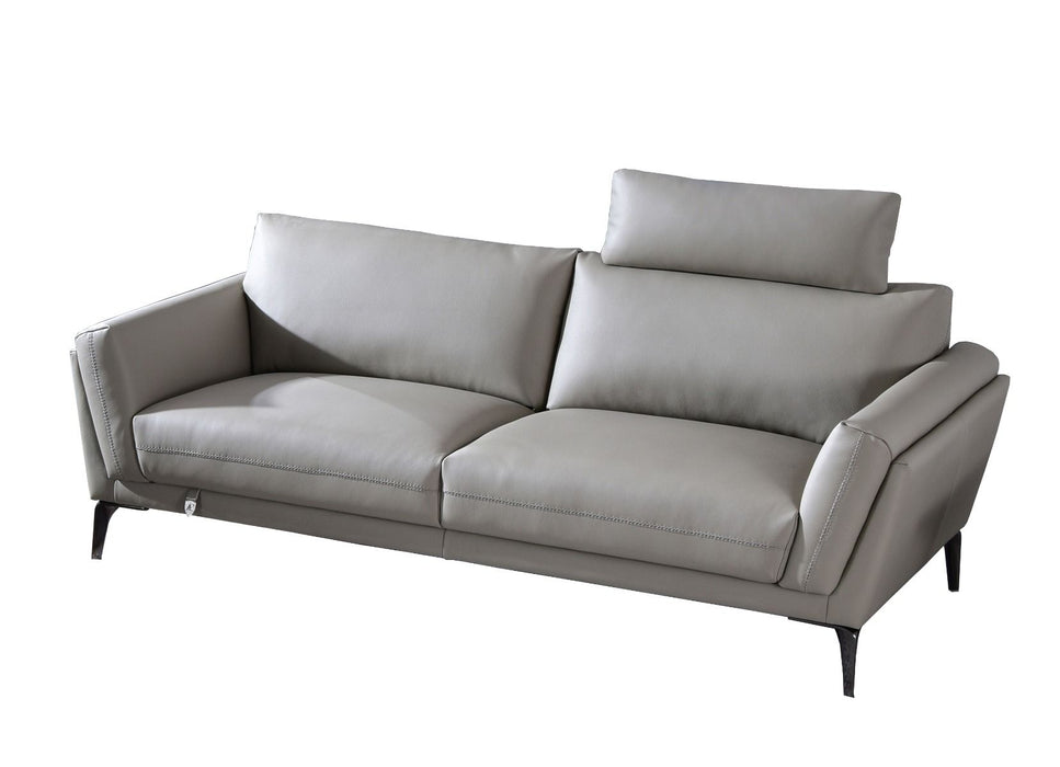American Eagle Furniture - EK1300 Light Tan Full Leather Sofa - EK1300-LT-SF