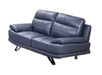 American Eagle Furniture - EK530 Navy Blue Leather 2 Piece Sofa  Set - EK530-NB-SL - GreatFurnitureDeal
