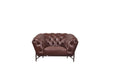 American Eagle Furniture - EK8009 Brown  Leather 3 Piece Living Room Set - EK8009-BRO-SLC - GreatFurnitureDeal