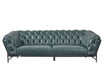 American Eagle Furniture - EK8009 Dark Green Full Leather 2 Piece Sofa Set - EK8009-DGN-SL - GreatFurnitureDeal