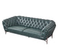 American Eagle Furniture - EK8009 Dark Green Full Leather 2 Piece Sofa Set - EK8009-DGN-SL - GreatFurnitureDeal