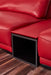 American Eagle Furniture - EK8012 Red Genuine Leather Sofa and Loveseat Set - EK8012-RED-SL - GreatFurnitureDeal