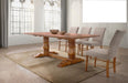 Mariano Furniture - Ellen 5 Piece Dining Table Set in Natural Oak - BM-ELLEANS - GreatFurnitureDeal