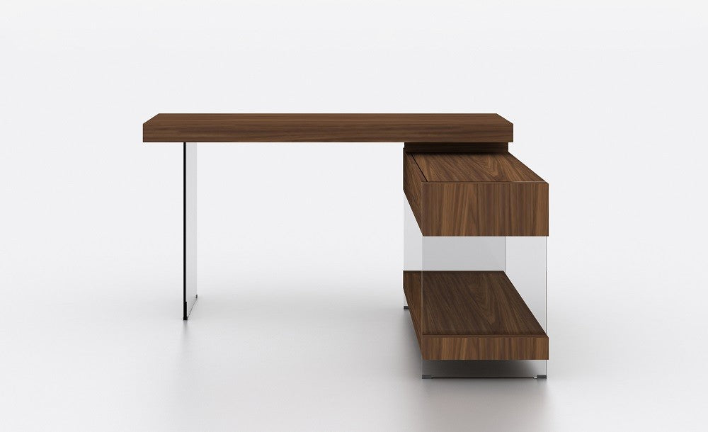 J&M Furniture - Elm Modern Desk in Walnut - 178852 - GreatFurnitureDeal