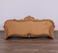 European Furniture - Emperador Luxury Sofa in Antique Brown - Antique Silver Blended with Light Gold - 42035-S - GreatFurnitureDeal