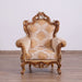 European Furniture - Emperador II Luxury Chair in Antique Brown - Blended Silver and Gold - 42038-C - GreatFurnitureDeal
