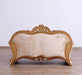 European Furniture - Emperador II Luxury Loveseat in Antique Brown - Blended Silver and Gold - 42038-L - GreatFurnitureDeal